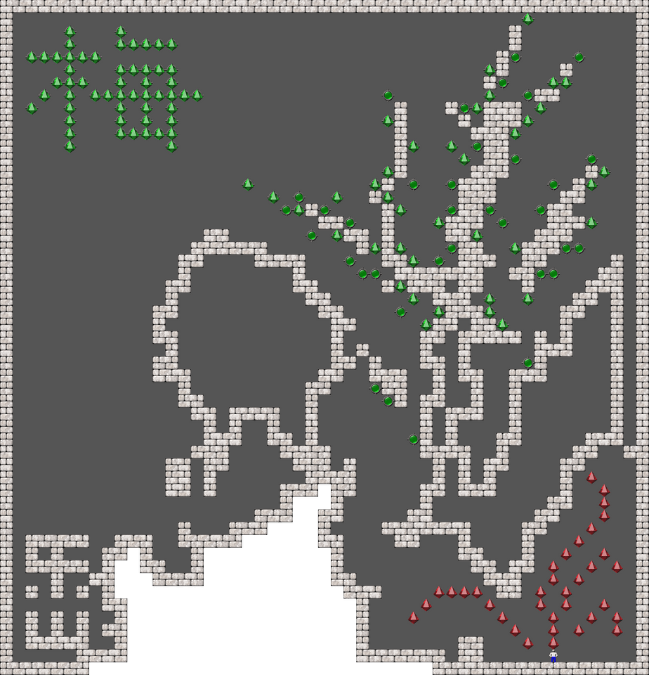 Sokoban Mass Remodel level 1678